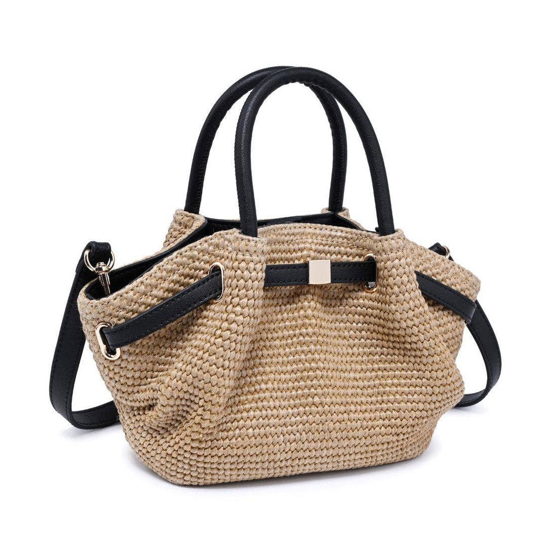 SELENA STRAW CROSSBODY