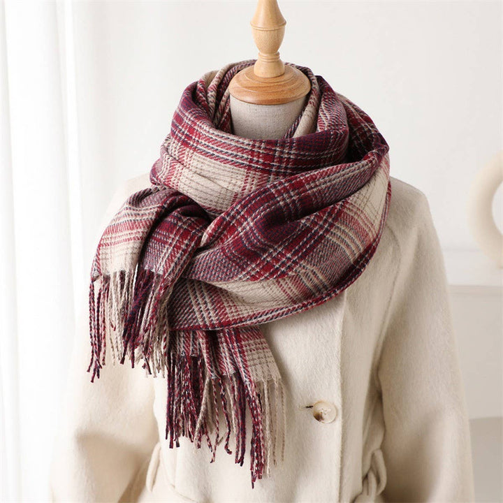 ASPEN PLAID SCARF