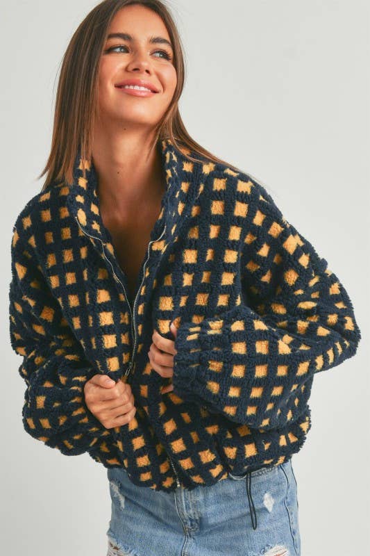*PRE-ORDER* GAMEDAY SHERPA FLEECE ZIP-UP