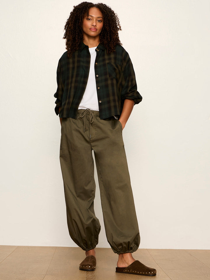 AUTUMN EDIT FLANNEL TOP