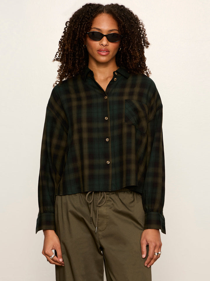 AUTUMN EDIT FLANNEL TOP