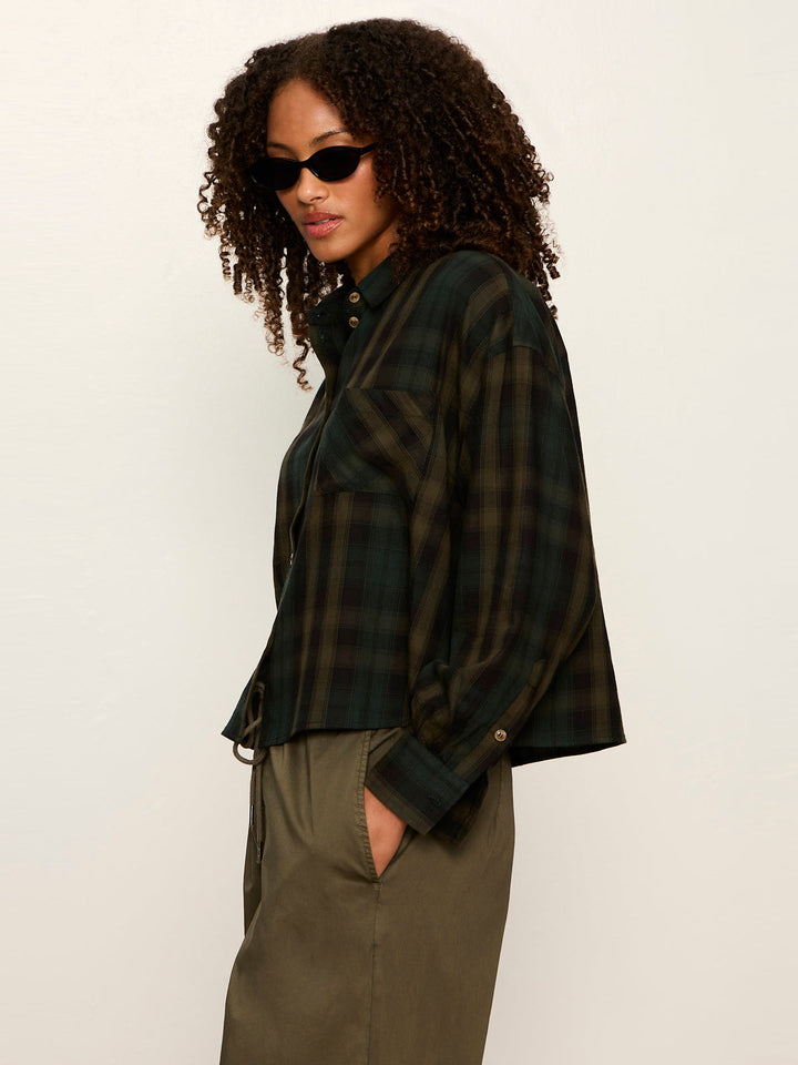 AUTUMN EDIT FLANNEL TOP
