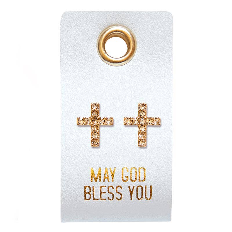 MAY GOD BLESS YOU |  EARRINGS
