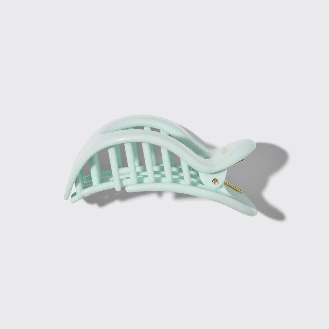 Recycled Plastic Small Flat Cloud Clip - Sage Leaf