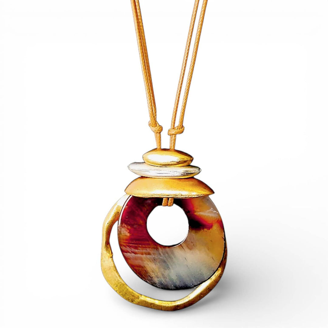 COASTAL TORT PENDANT NECKLACE