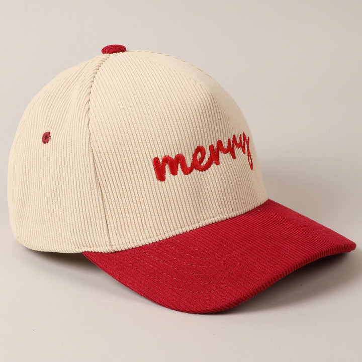 MERRY CORDUROY HAT