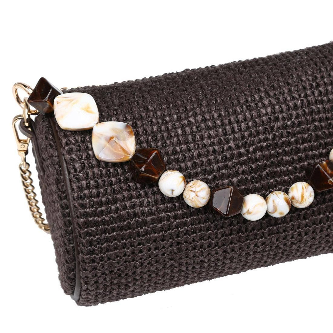 RACHEL STRAW CLUTCH