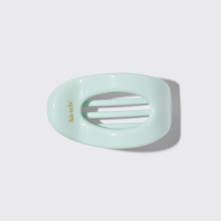 Recycled Plastic Small Flat Cloud Clip - Sage Leaf