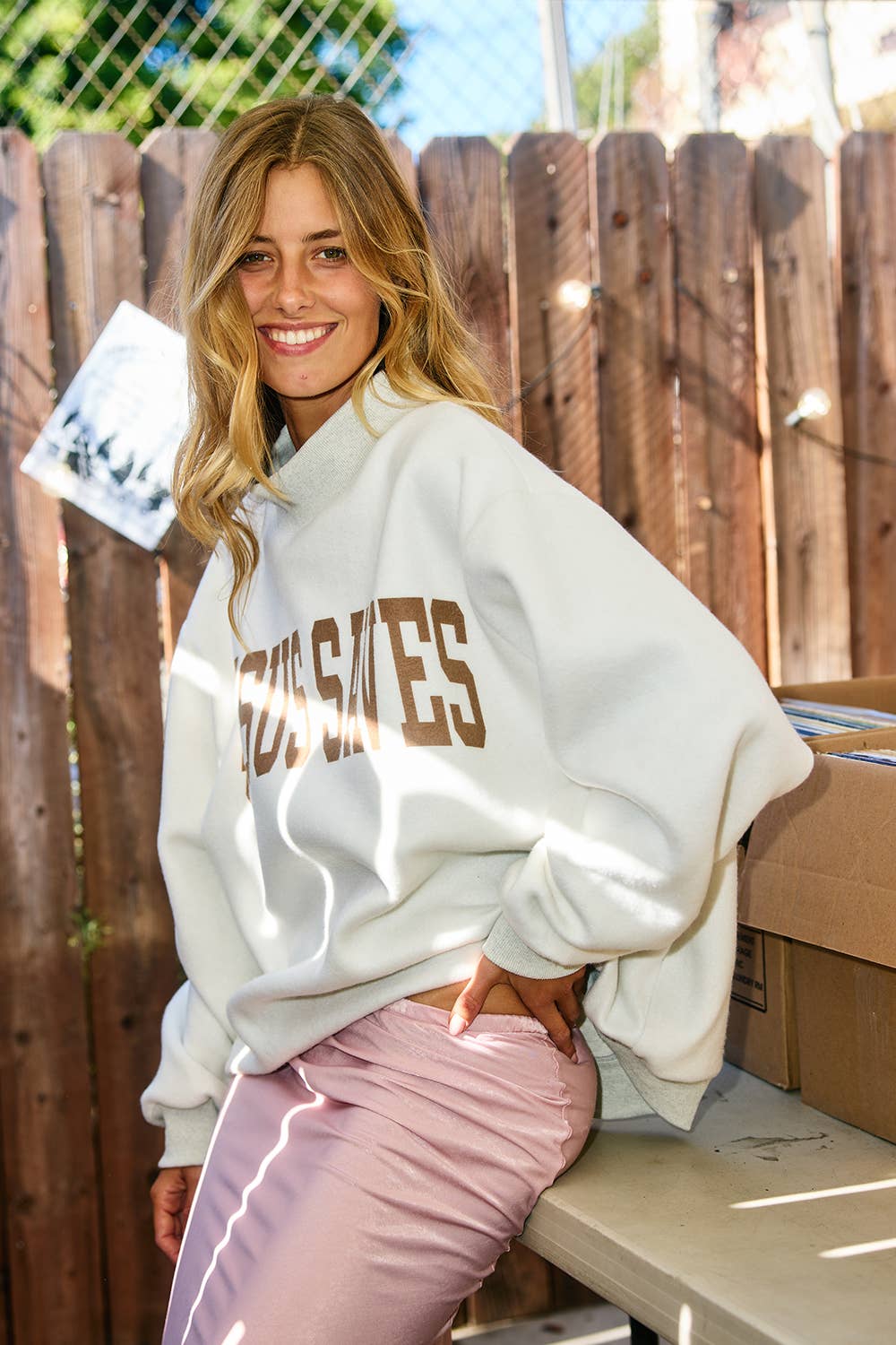 JESUS SAVES REVERSIBLE SWEATSHIRT