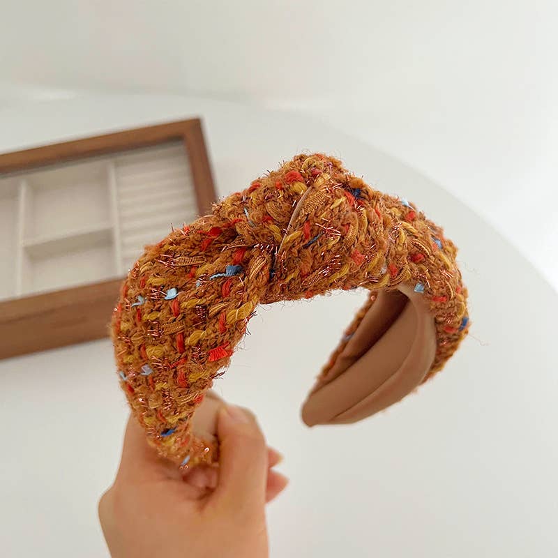 Tweed Knot Headband