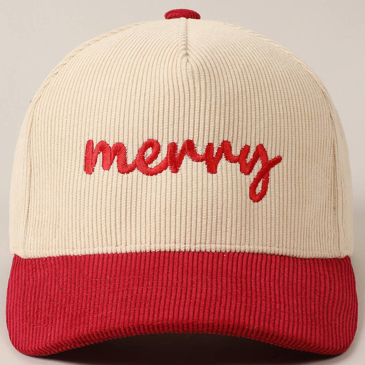 MERRY CORDUROY HAT