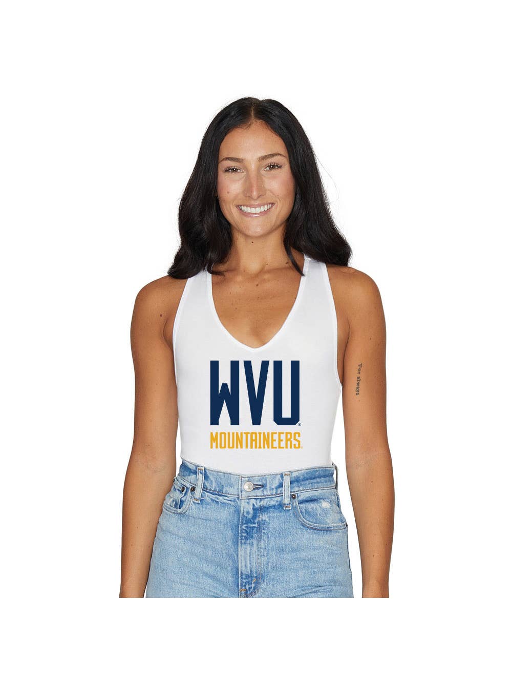 WEST VIRGINIA MOUNTAINEER BODYSUIT