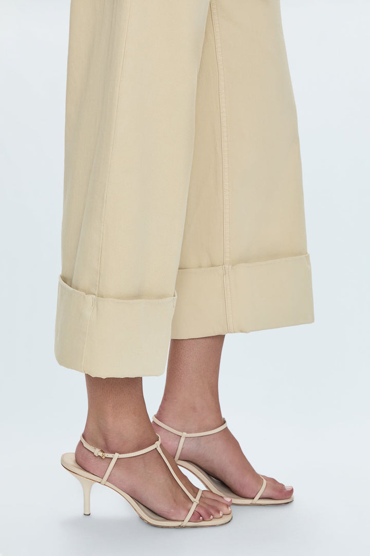 MAYA CUFFED WIDE LEG PANTS