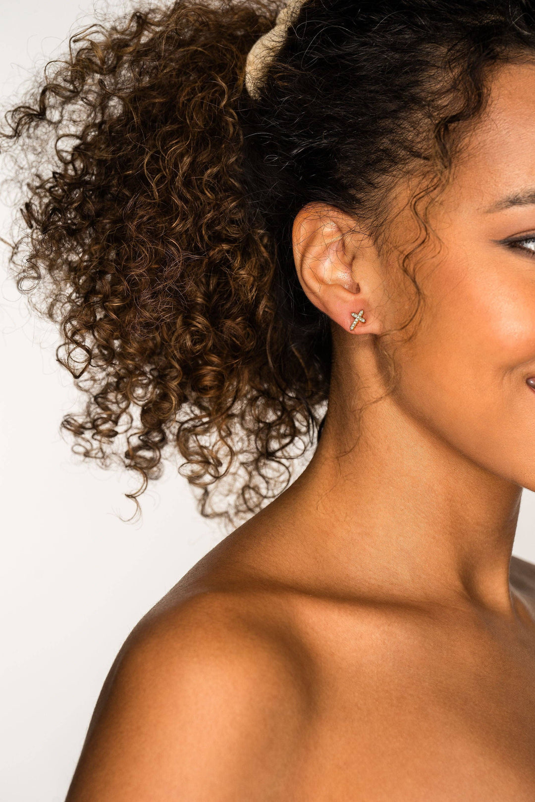 STOCKING EARRING TRIO