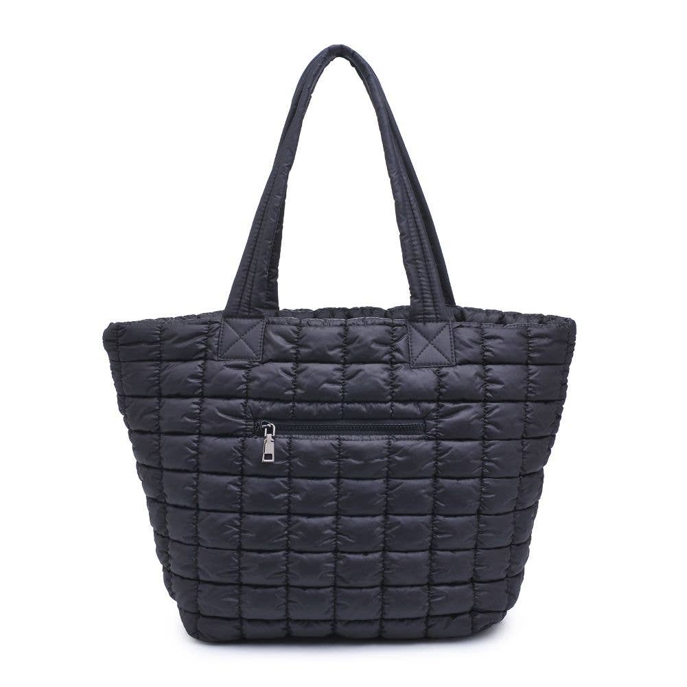 Breakaway Quilted Puffer Nylon Tote