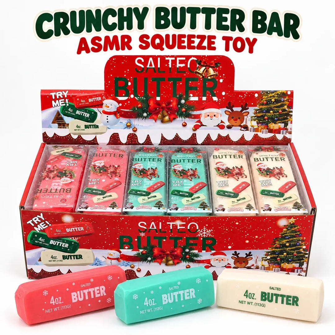 CHRISTMAS CRUNCHY BUTTER SQUISHY