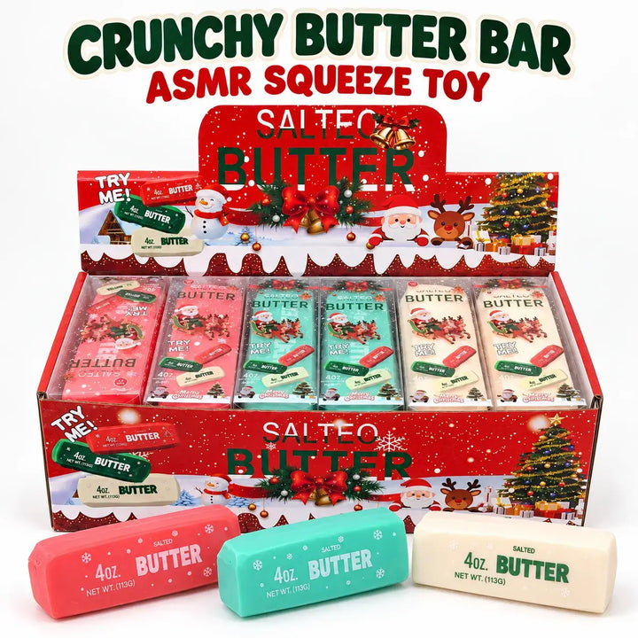 CHRISTMAS CRUNCHY BUTTER SQUISHY