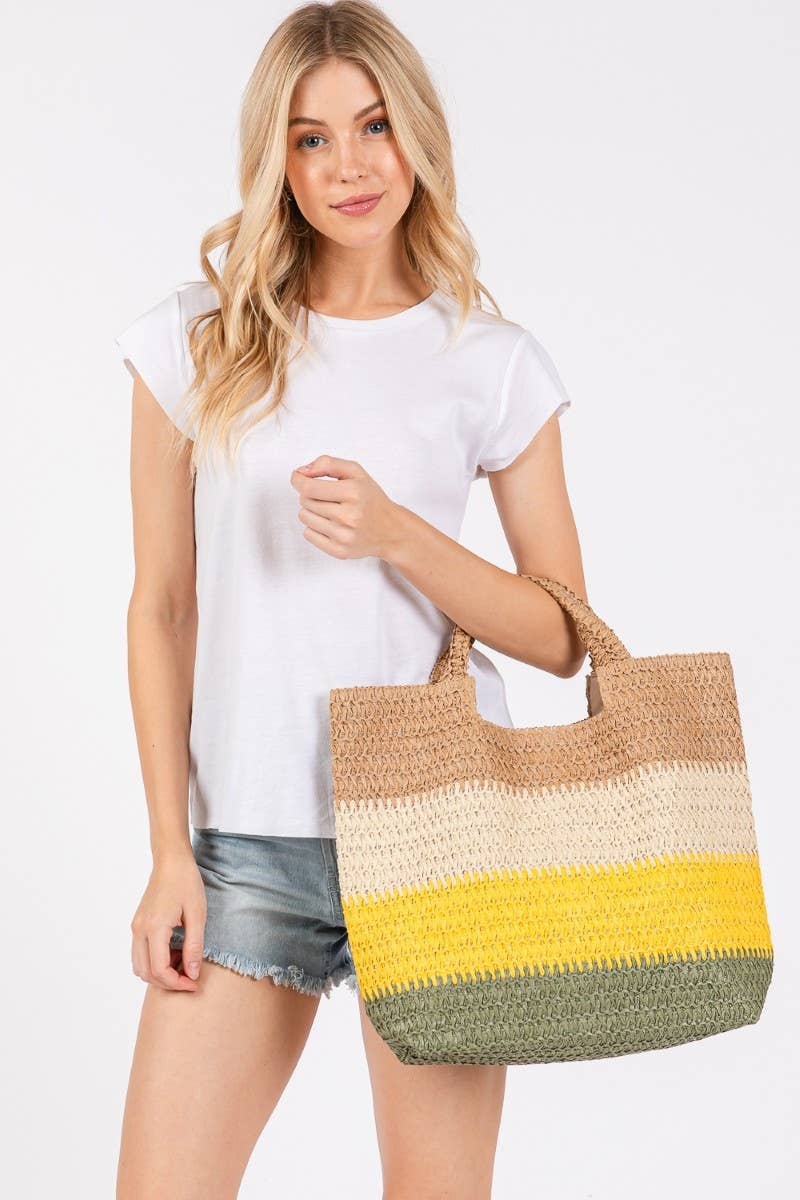 Aruba Stripe Tote Bag