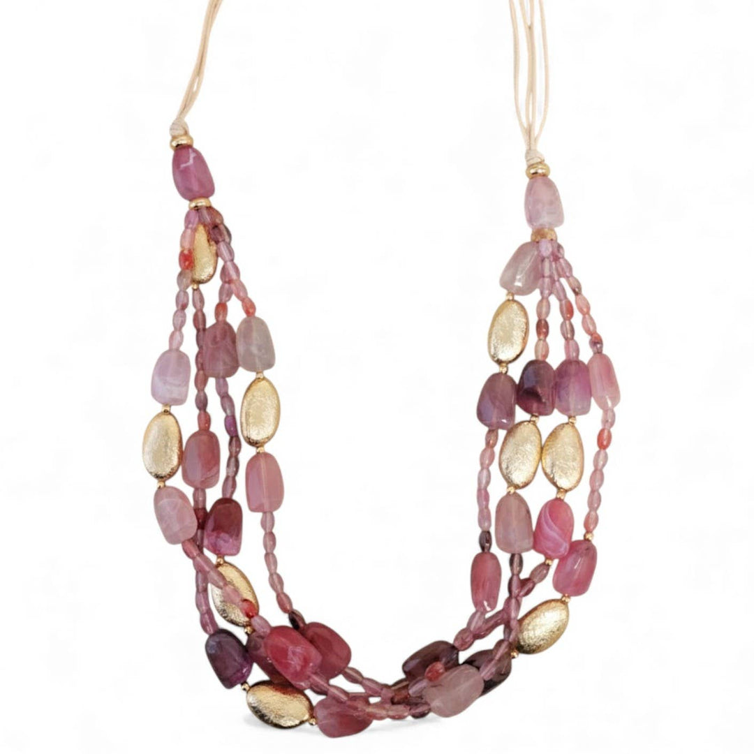 LUNA BEADED NECLACE