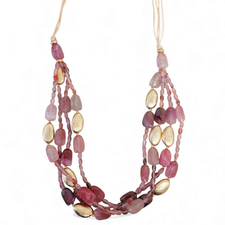 LUNA BEADED NECLACE