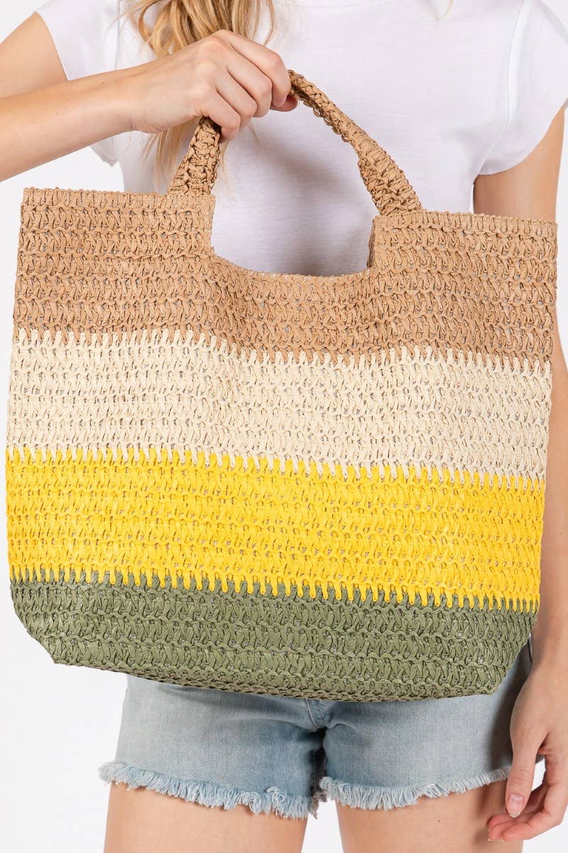 Aruba Stripe Tote Bag