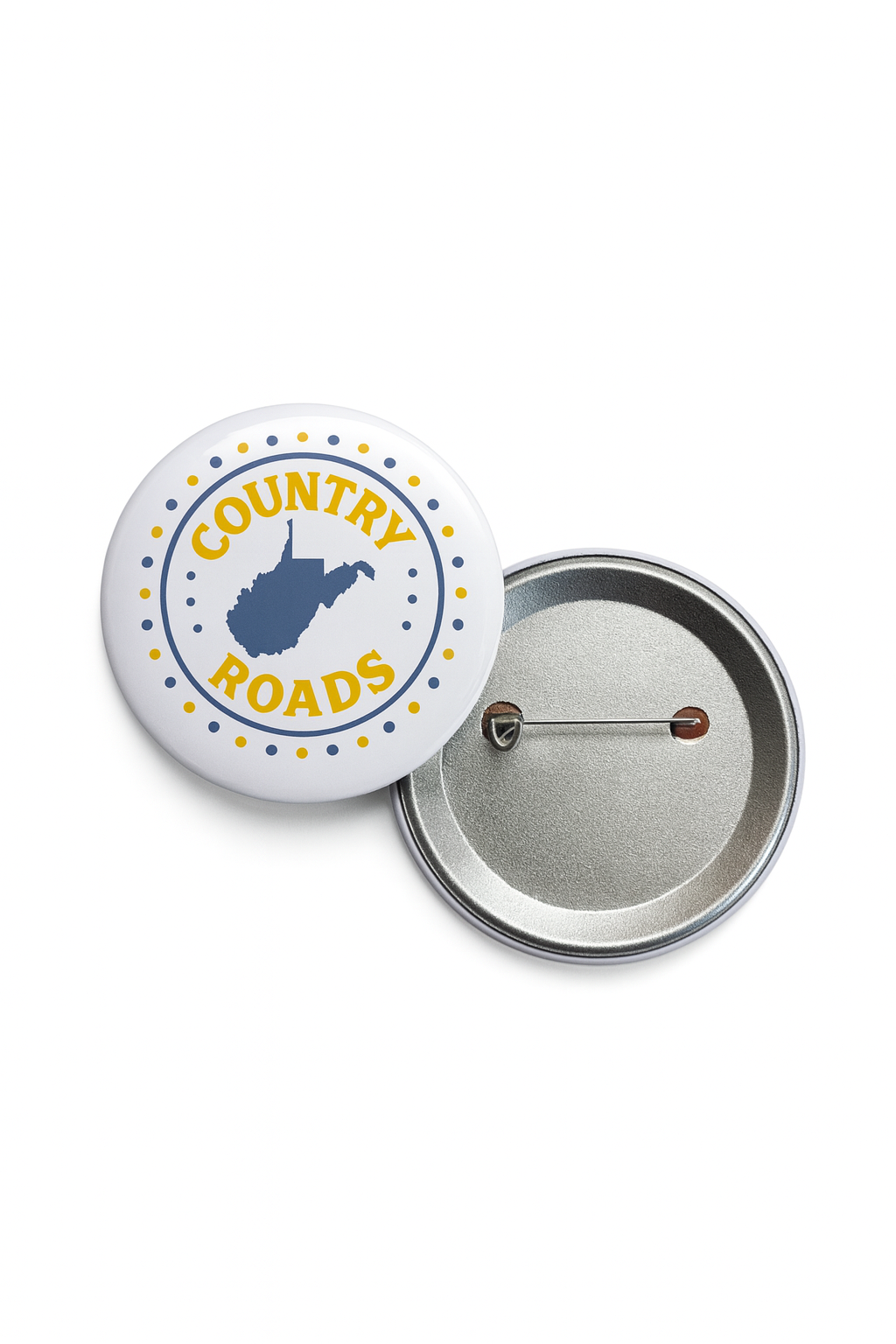 COUNTRY ROADS GAMEDAY BUTTON