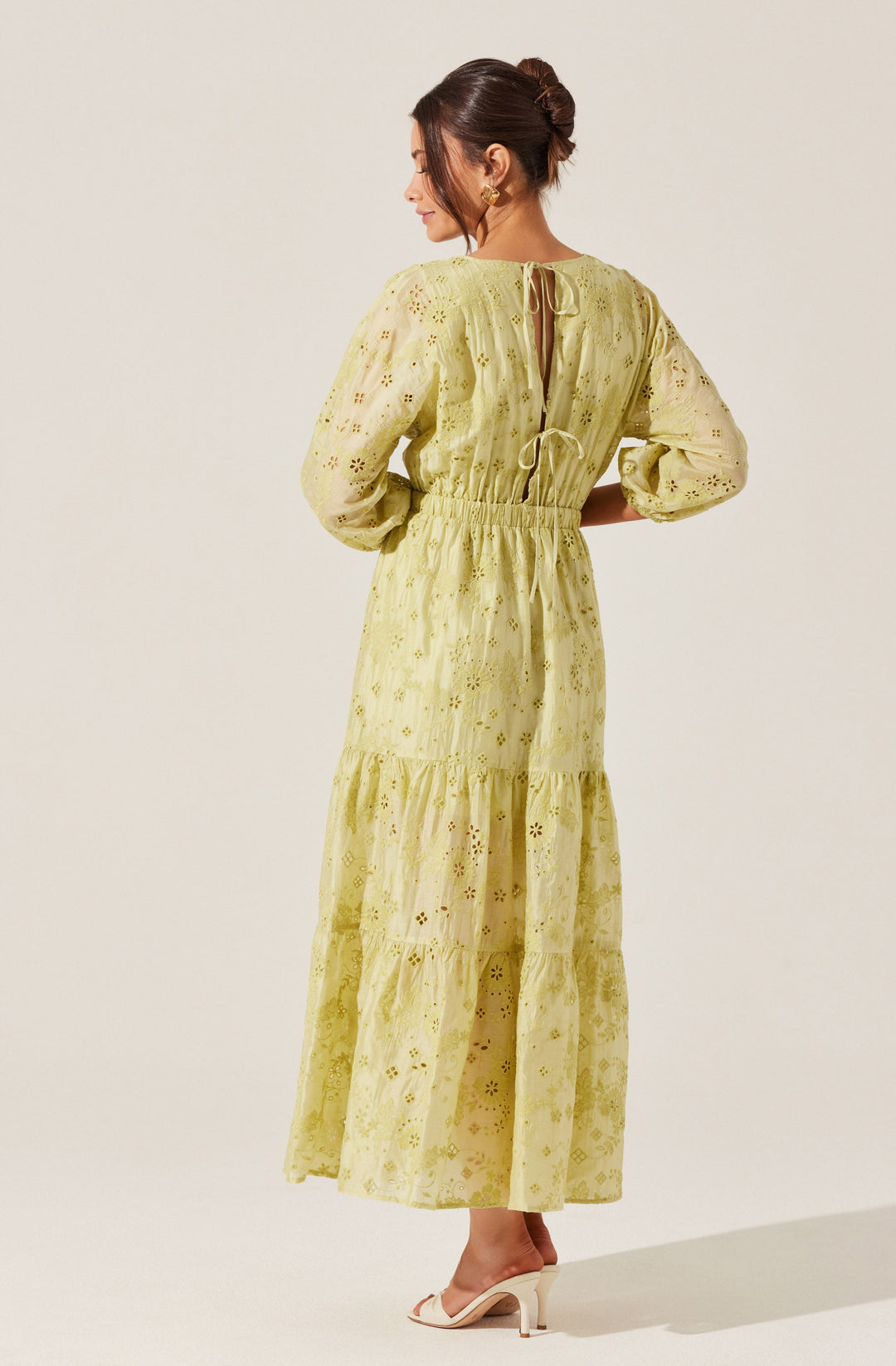 JESALYN EYELET MAXI DRESS
