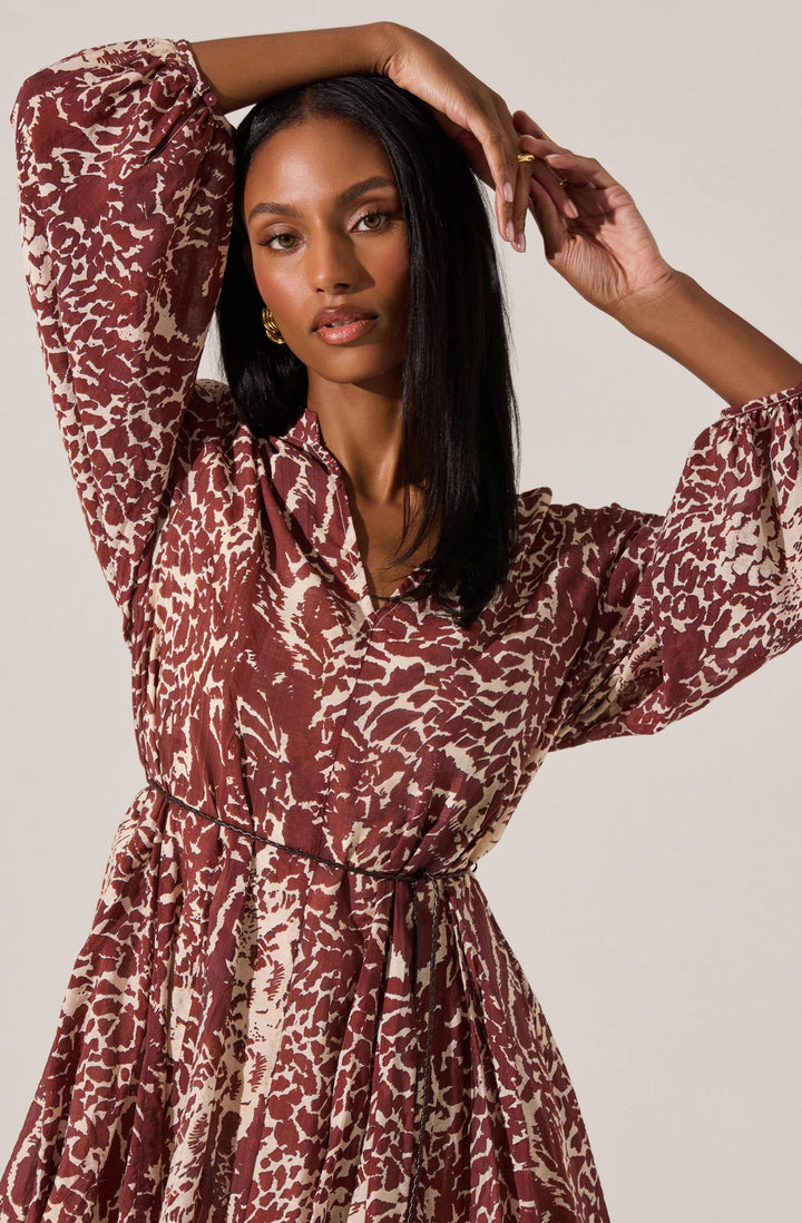 MARISELA BELTED DRESS