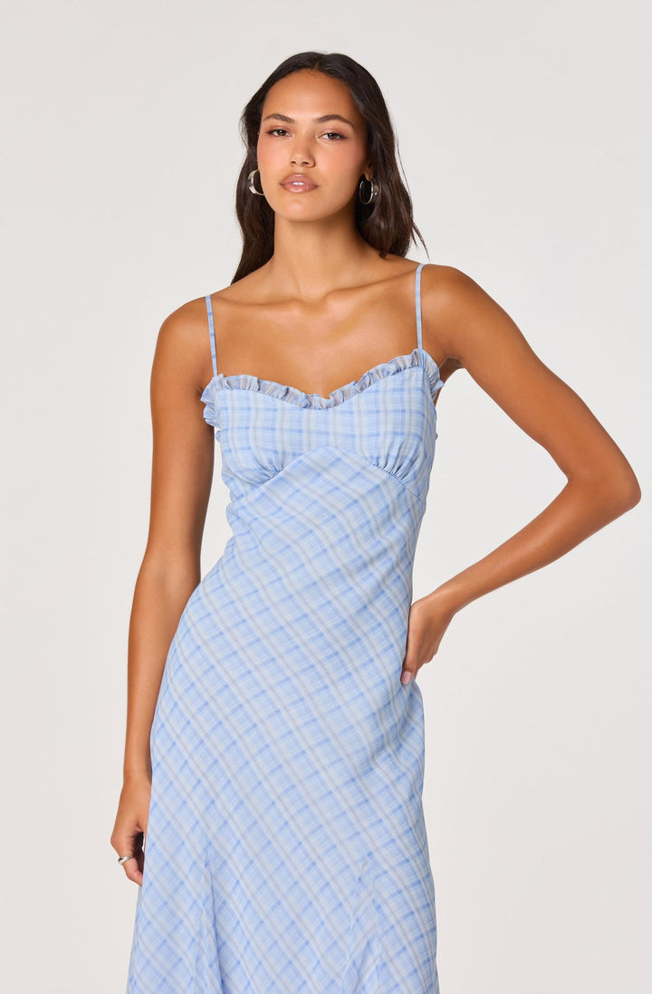 MAERYN PLAID DRESS