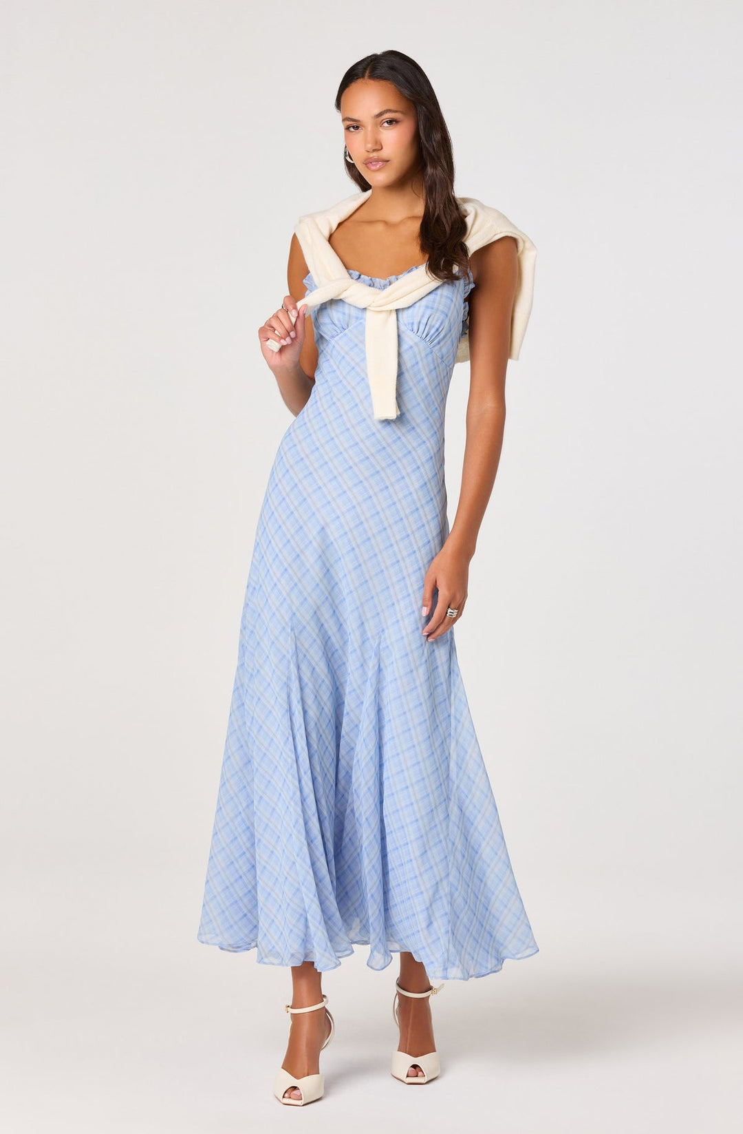 MAERYN PLAID DRESS