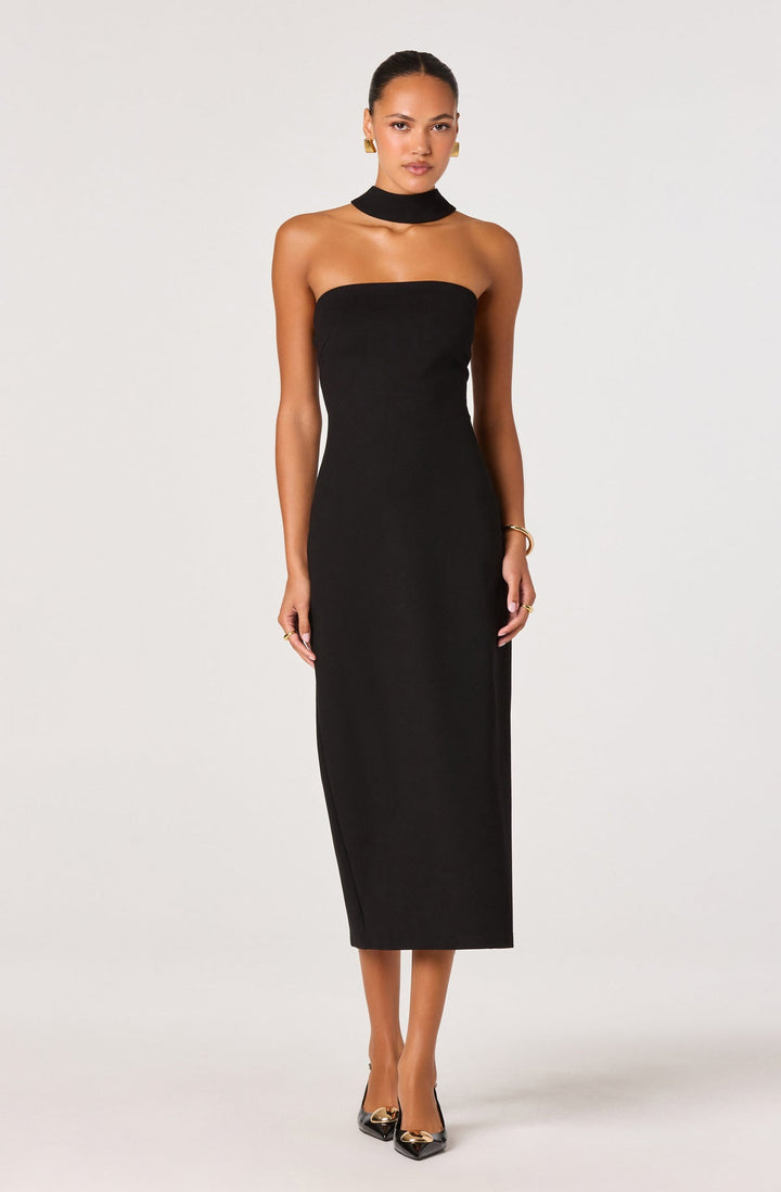 THIALA HALTER MIDI DRESS