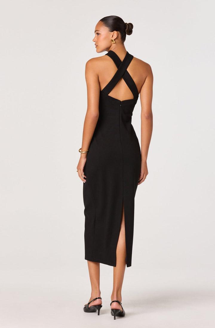 THIALA HALTER MIDI DRESS