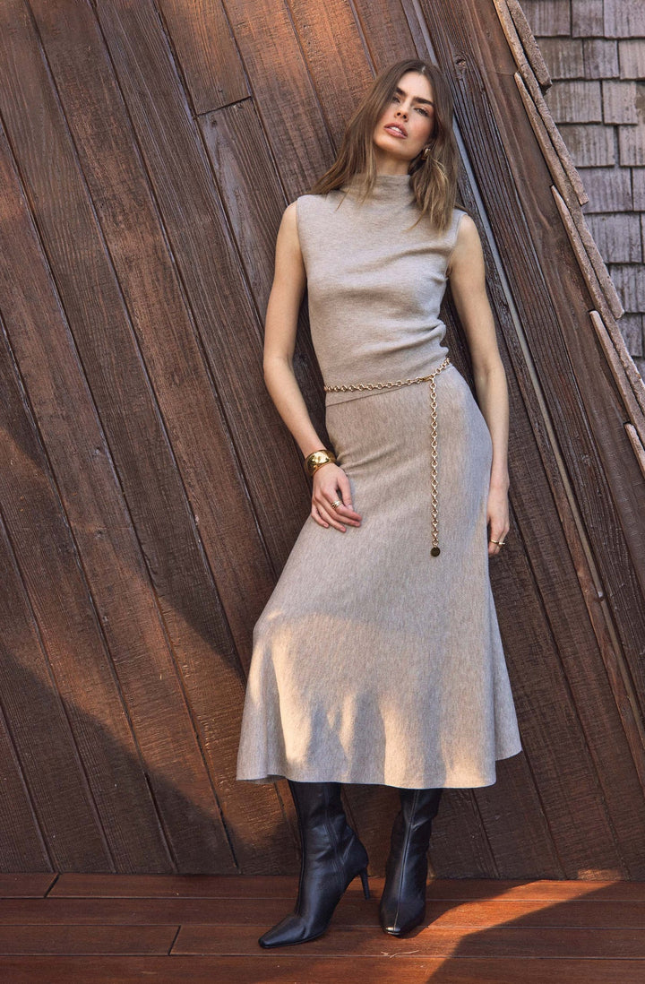 DEORA MOCK NECK SWEATER
