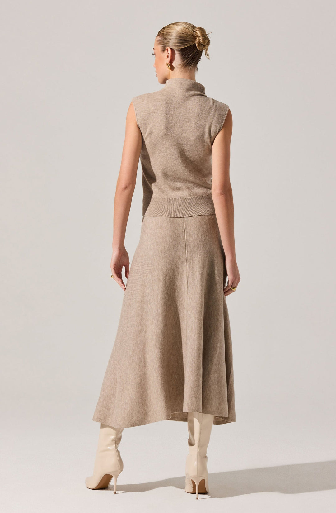 DEORA MOCK NECK SWEATER