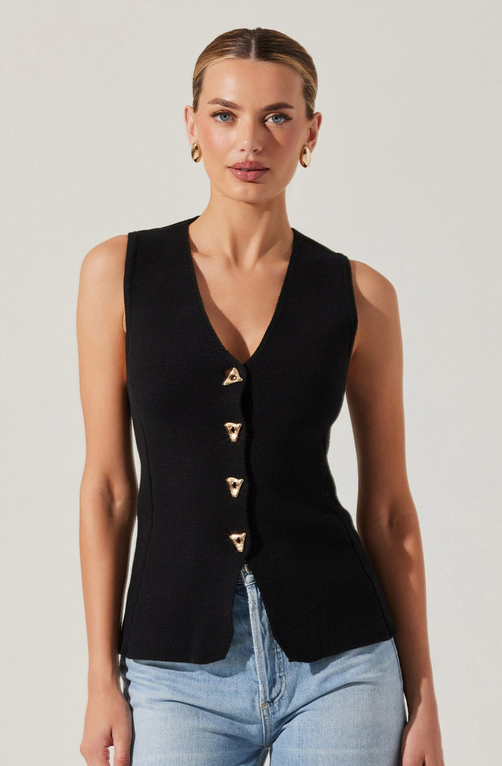 JAYCE V-NECK SWEATER VEST