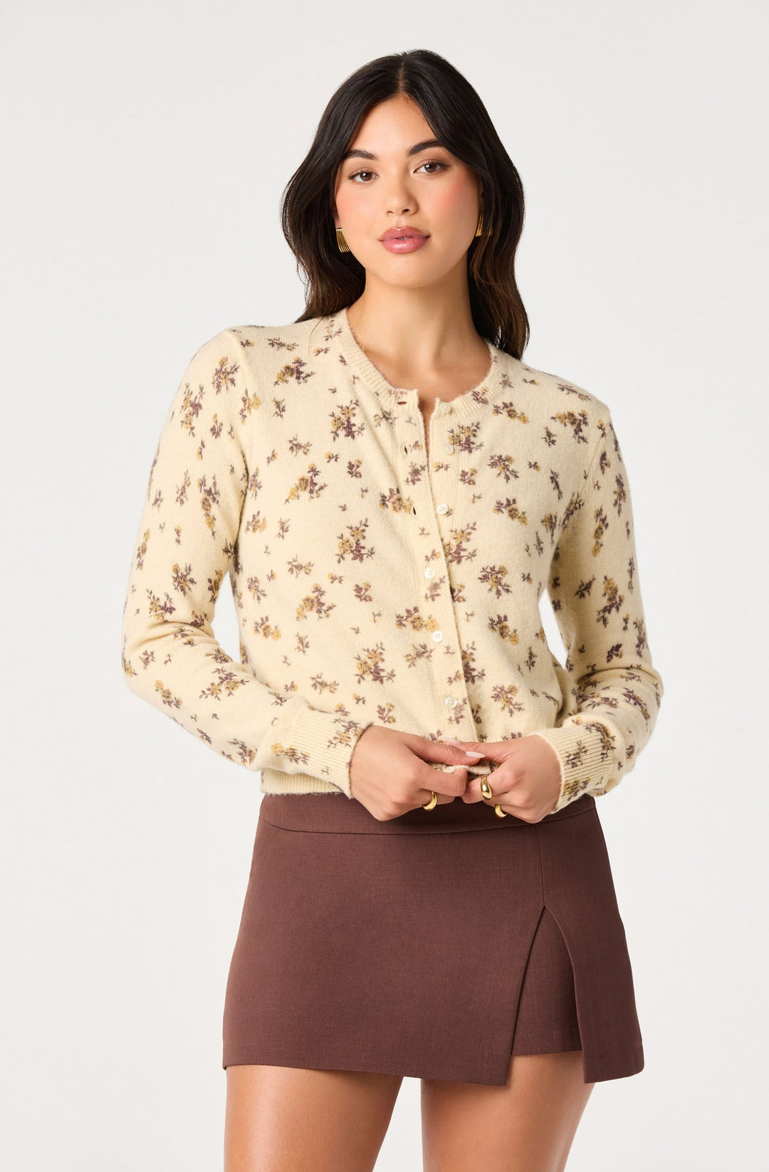 MARY FLORAL CARDIGAN