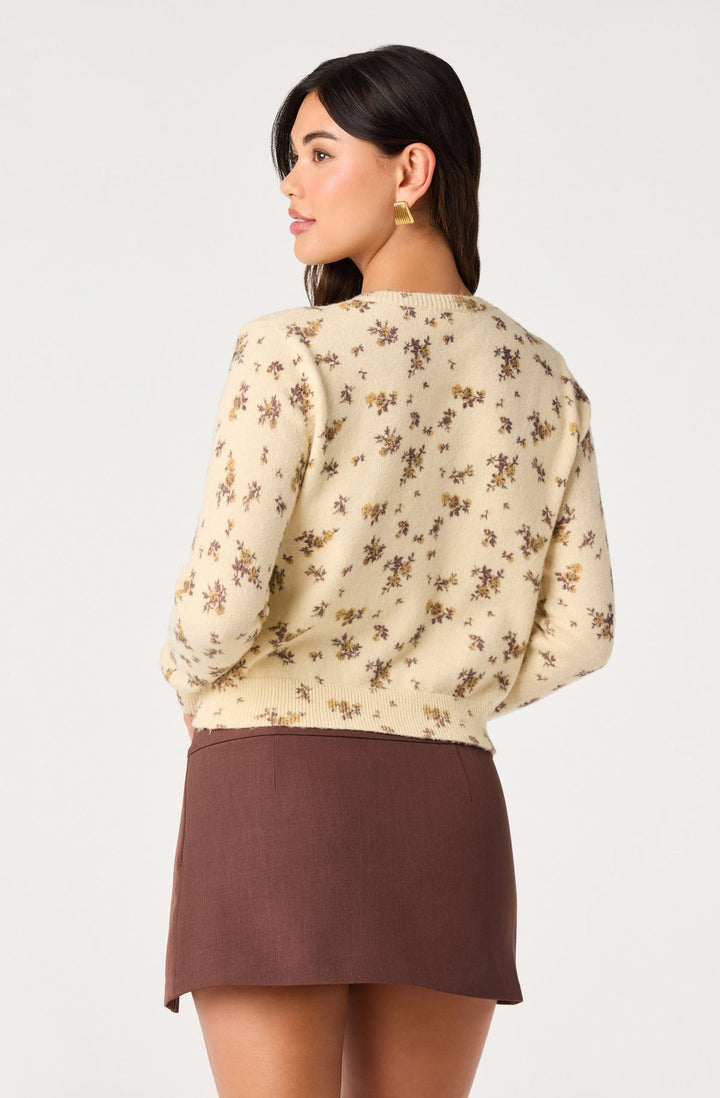 MARY FLORAL CARDIGAN