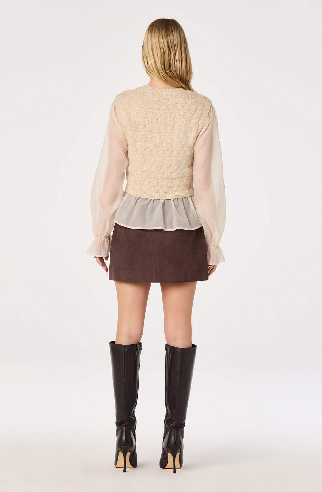 RUBY MIXED MEDIA SWEATER