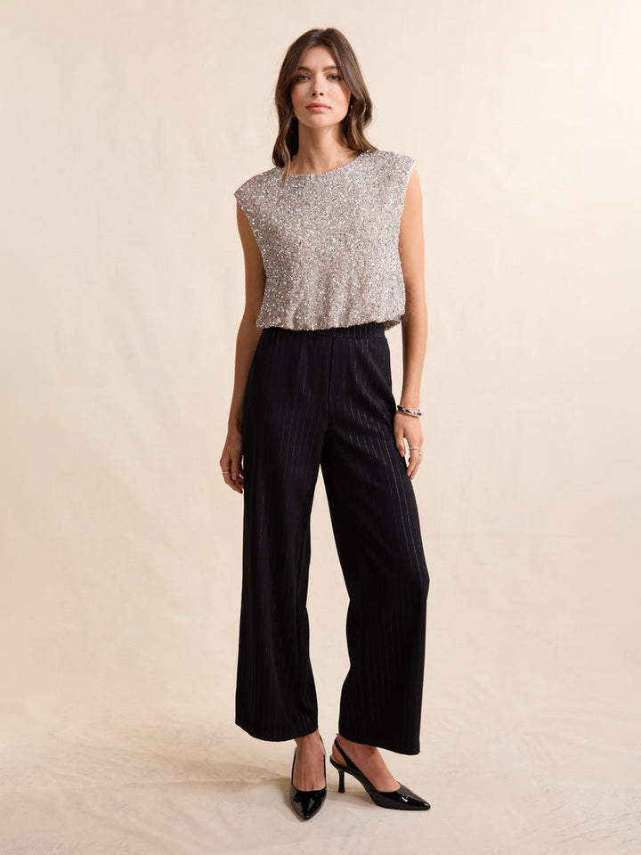 LUSTER SEQUIN TOP