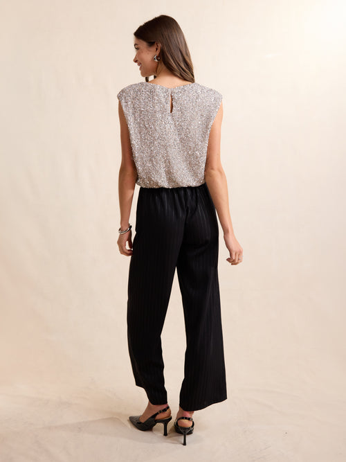 LUSTER SEQUIN TOP