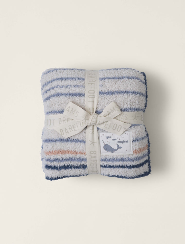 COZYCHIC NARWHAL STROLLER BLANKET