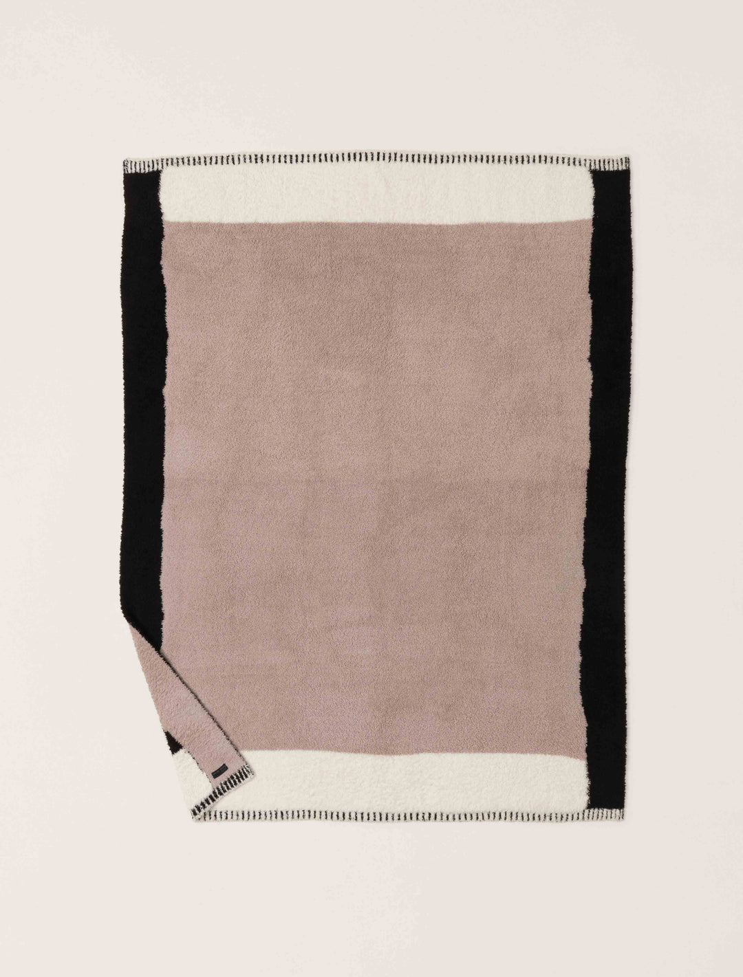 COZYCHIC COLOR BLOCK THROW | TAUPE