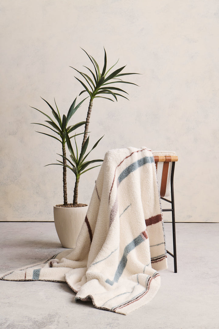 COZYCHIC VISTA STRIPE THROW
