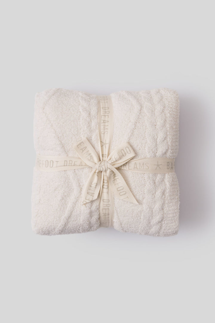 COZYCHIC FISHERMAN CABLE THROW