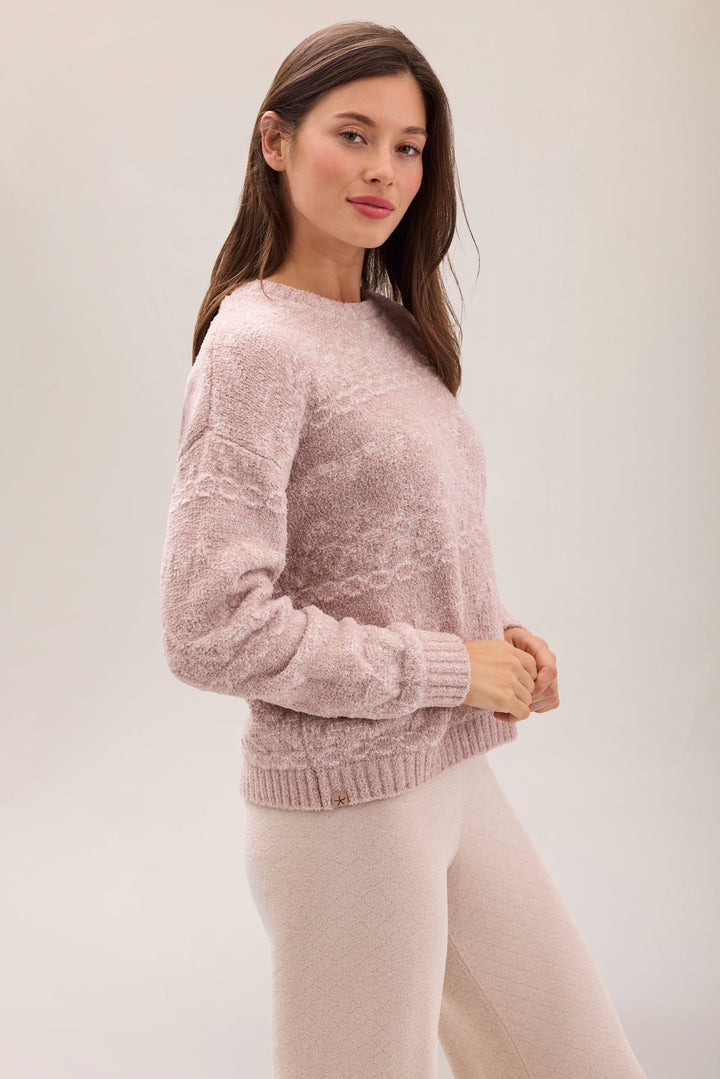 COZYCHIC FAIRISLE CREW NECK PULLOVER