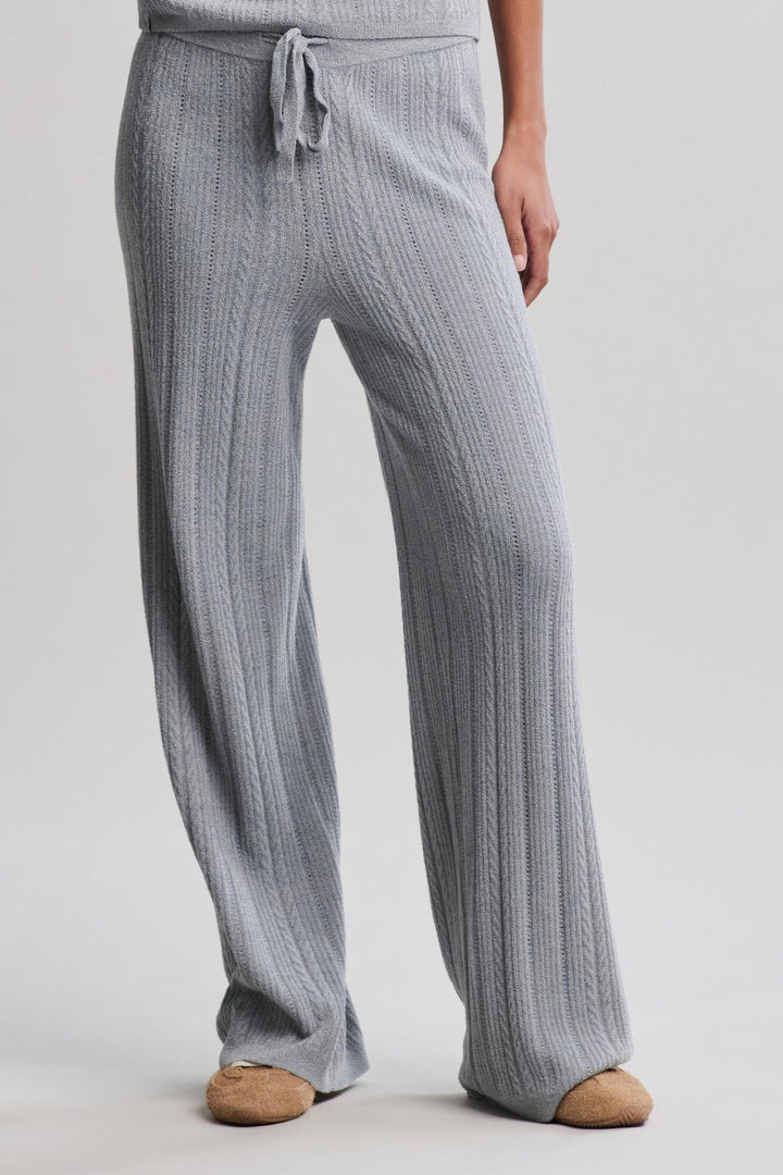 CCUL CABLE KNIT ANKLE PANT
