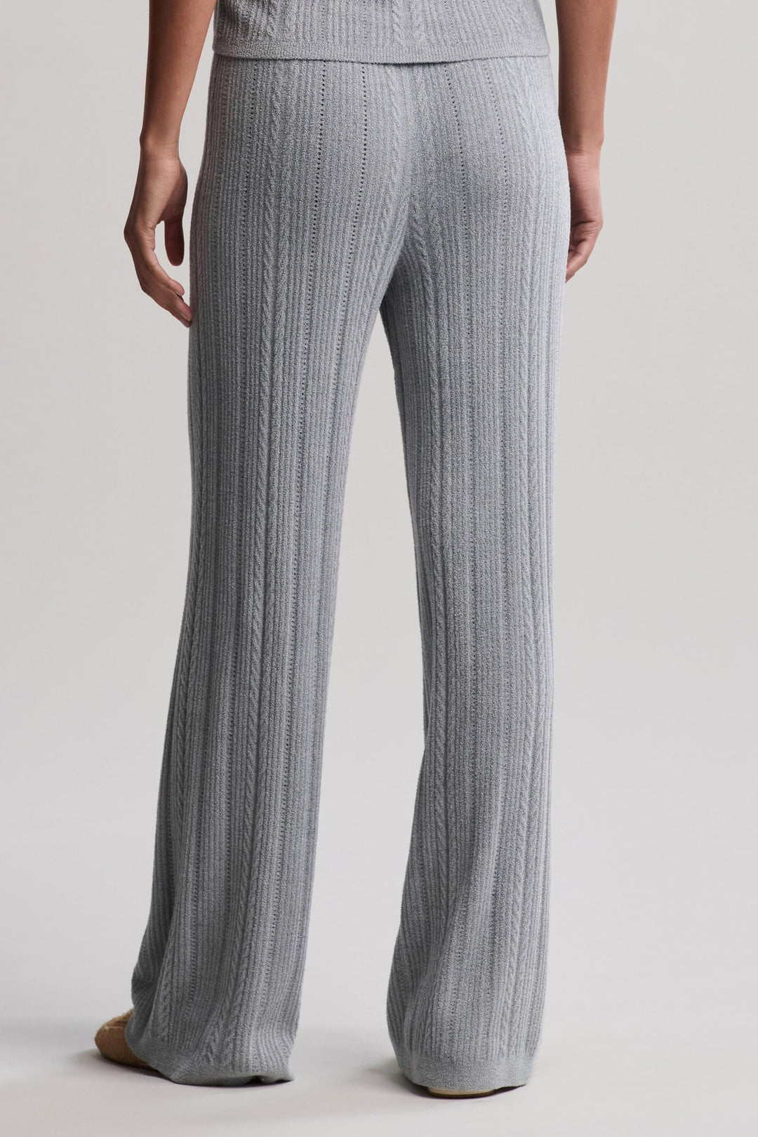 CCUL CABLE KNIT ANKLE PANT