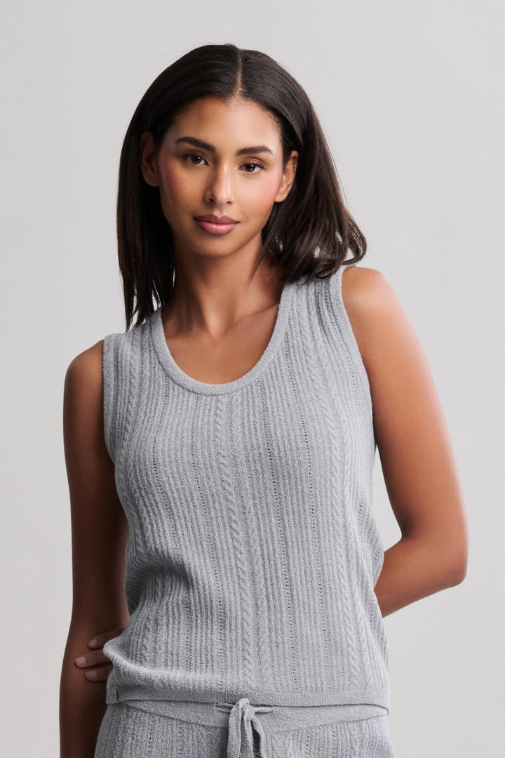 CCUL CABLE KNIT TANK