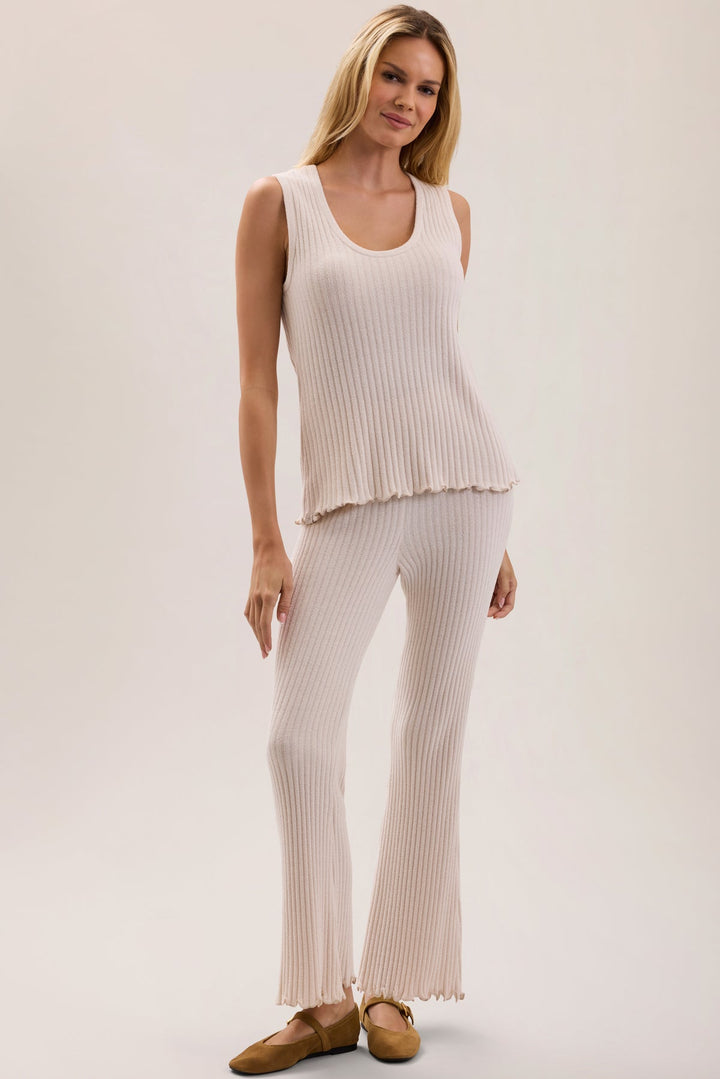 CCUL PETAL EDGE RIB TANK