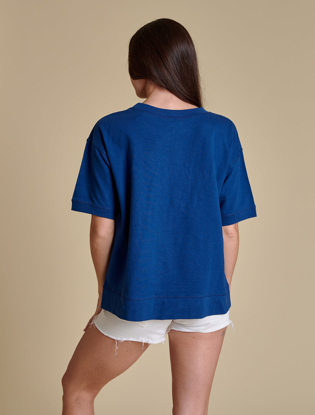 WV GLITTER SCRIPT BOXY TEE
